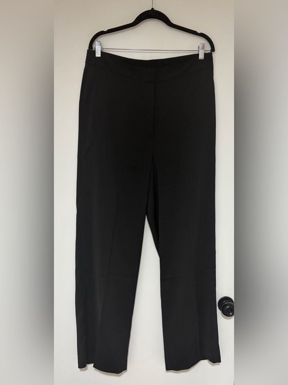 Quince Women’s Black Wide Leg Trouser Pants Size 16 NWT